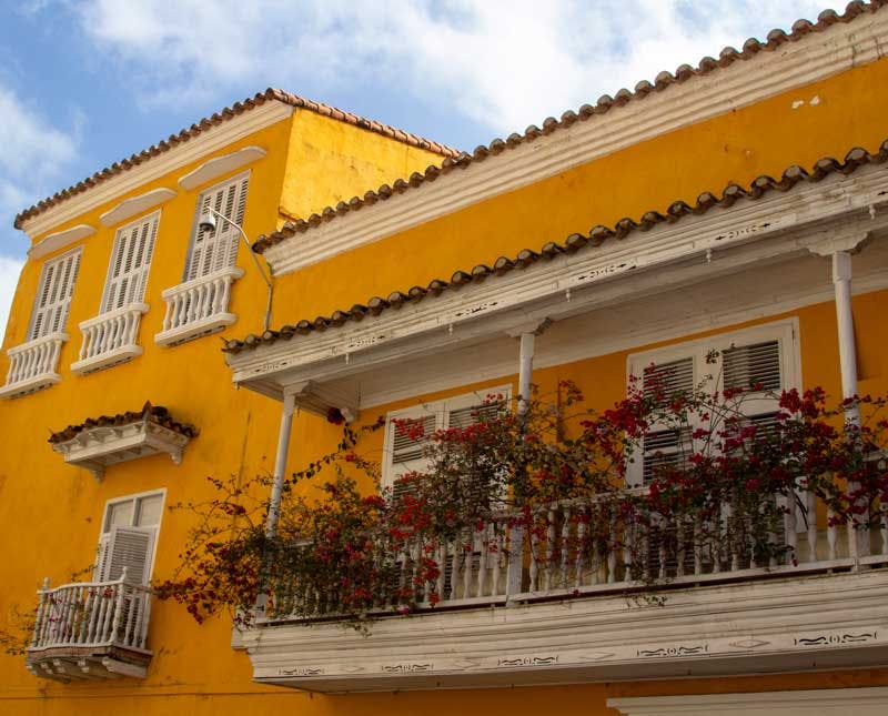 Photo Colonial arquitecture, Cartagena
